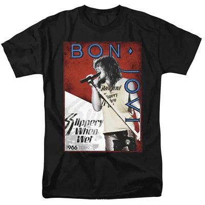 £29.49 • Buy Bon Jovi,  Slippery When Wet  Mens Unisex T-Shirt - Available Sm To 5x -new