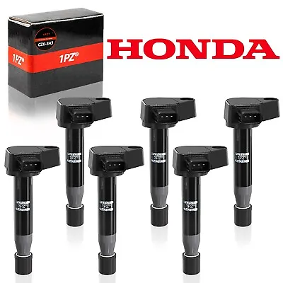 6 X Genuine Ignition Coil For Honda Accord Odyssey Acura CL TL 30520-P8E-A01 OEM • $119.59