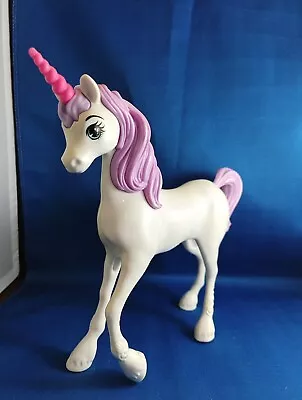 Mattel Barbie Dreamtopia Unicorn Horse 2015 DPY38 Pink White  • $12