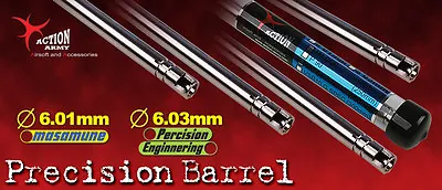 Action Army 6.01mm 410mm M4+ Precision AEG Airsoft Inner Barrel - D01-017 • $39