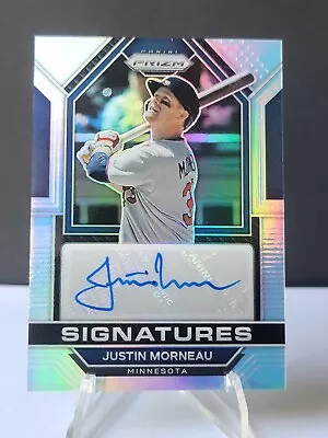 Justin Morneau 2023 Panini Prizm Signatures Silver Auto Minnesota Twins #SIG-JM • $9.87