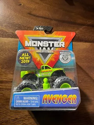 2019 Spin Master Monster Jam 1:64 AVENGER Neon Lime Green Monster Truck New • $19.99