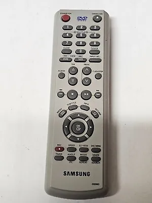 Samsung 00008d  Dvd/vcr Combi Remote Dvdv6000 Dvd6500 Svdvd30 Svdvd40 Svdvd440 • £6.50