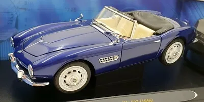 Ricko 1/18 Scale Diecast 32106 - 1956 BMW 507 - Blue • $139.99