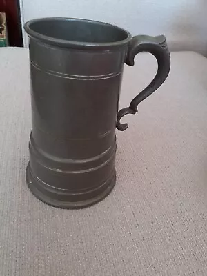 Vintage Pewter Musical Tankard Mug 16cm Height  8.5cm Width  See Description  • £20