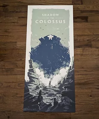 Shadow Of The Colossus Screenprint Poster Print Marie Bergeron Iam8bit 252/350 • $230