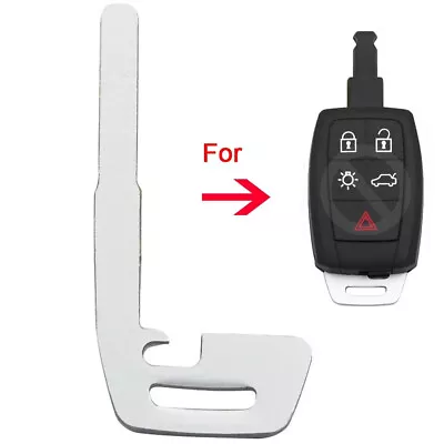 New Insert Key Case Blank Blade Emergency For Volvo C30 S40 V50 C70 KR55WK49259 • $4