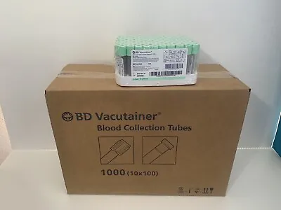 1000 Count Blood Collection Tubes • $300