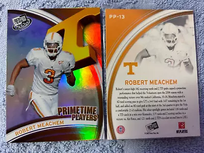 Robert Meachem Saints Vols 2007 Primetime Players Rookie #PP-13FREE Shipping • $2.29