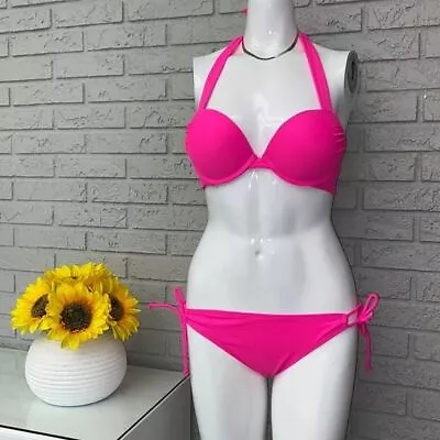 APOLLO Swimwear Hot Pink Bikini Size M NWT • $33