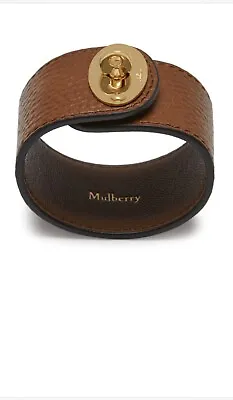 Mulberry Large Bayswater Bracelet Oak Postman Lock  Box • £89.95