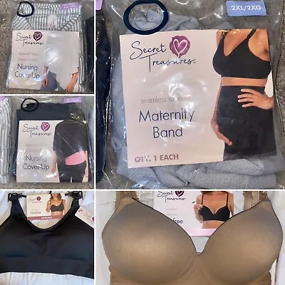 Secret Treasures Maternity Bras Coverups & Band Various Sizes Available • $8.75