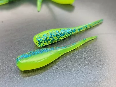 (24)  2  SLAB HUNTER  Water Hazard  GRUBS JIGS CRAPPIE PANFISH STINGER BABY SHAD • $4.99