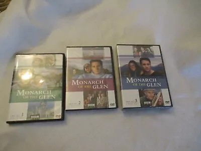 Monarch Of The Glen  Complete Series One Two Three Season 1 2 3 Dvd Set • $7.79