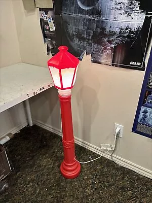 39  Vintage 1969 Empire Lighted Christmas Lantern Lamp Post Candle Blow Mold • $69.99