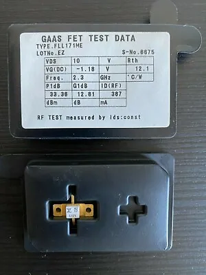 FLL171ME L&S BAND MEDIUM POWER 33 DBm 2W FUJITSU MICROWAVE GaAs FET NEW • $20