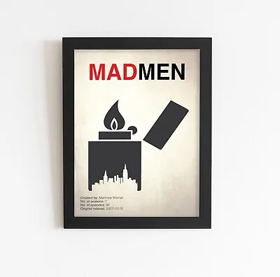 Mad Men (2007-2015) Minimalistic TV Poster • $15