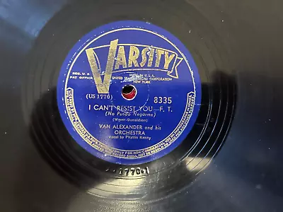 78 Rpm Record Varsity 8335 Van Alexander Jungle Jive • $29