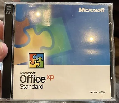 MICROSOFT OFFICE XP Standard Version Upgrade 2002 (2-Disc Set) W/ Product Key • $9.99