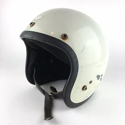 Vintage Bell Toptex R-t Rt Motorcycle Helmet Moto Bike Motor Cycle Size 7-5/8 • $549