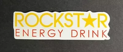 RockStar MotorCross JDM Yellow Red - Vinyl Decal  Stickers Free Ship & Track • £3.85