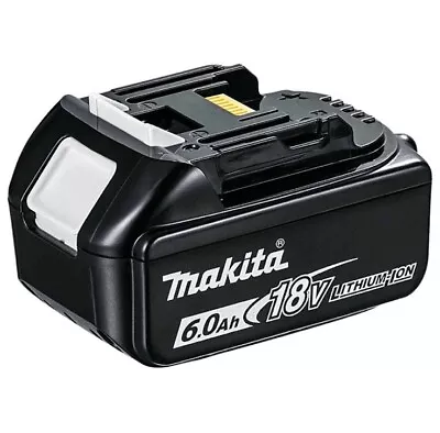 Genuine Makita 18V 6.0Ah Li-Ion LXT Battery BL1860 6AH Battery • £66