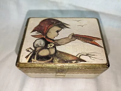 Vintage Reuge Wood Hummel Music Box Switzerland Plays  Love Story • $18.69