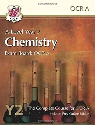 New A-Level Chemistry For OCR A: Year 2 Student Book With Online Edition-CGP  • £3.63