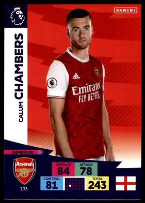 Panini Adrenalyn XL Premier League 2020/21 - Calum Chambers (Arsenal) No. 103 • £1