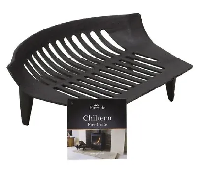 15  Open Fire Grate Cast Iron Heavy Duty Log Coal Wood Tidy Fireplace Chiltern • £27.49