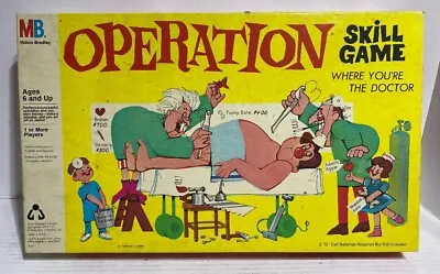 VINTAGE Operation Game 1965 Smoking Doctor Milton Bradley Rare • $24.95
