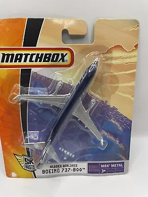 Matchbox Sky Busters Alaska Airlines Boeing 737-800 NEW SEALED Diecast • $42