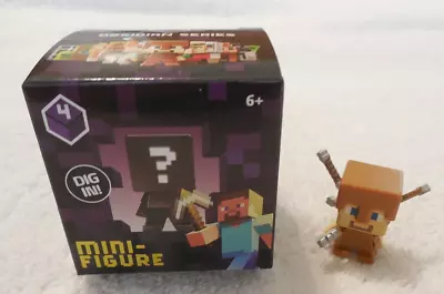 Minecraft Mini-Figure STEVE? W/arrow Damage * Obsidian Series 4 - New Sealed • $10