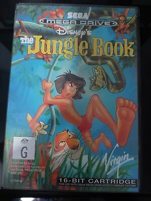 Sega Mega Drive. Disney's The Jungle Book. Australian Silver Version  • $30