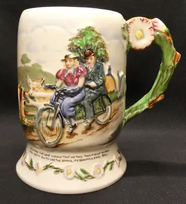 Vintage Crown Devon Fieldings  Daisy Bell  Large Mug • $60