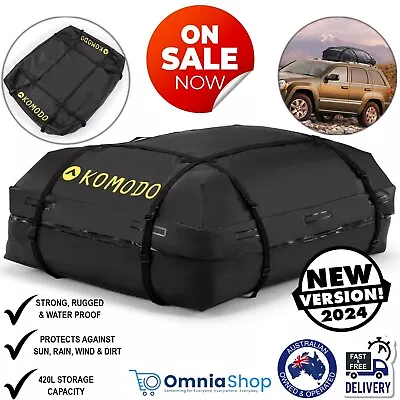 Car Roof Cargo Bag Top Rack Travel Carrier Luggage Storage Waterproof Camping • $65.97