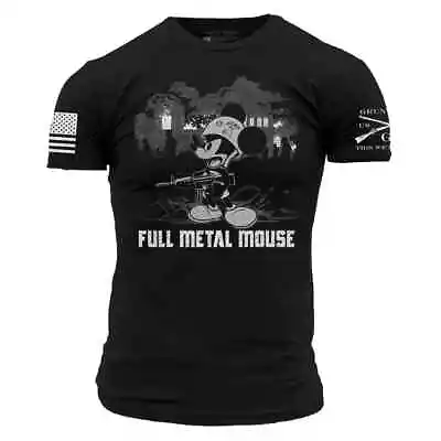 Grunt Style Mens Full Metal Mouse (FM Jacket Mashup/Tribute) Lg T-shirt BNIB • $25.99