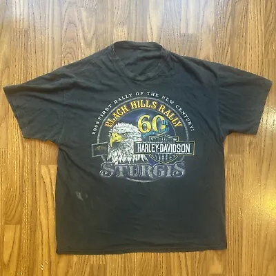 Vintage Harley Davidson Shirt; Mens Large; Screaming Eagle; Sturgis • $30
