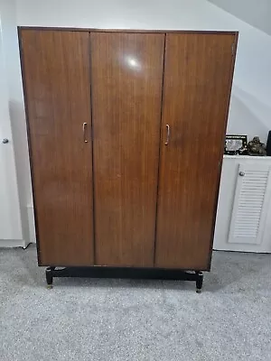 Mid Century Tola And Black Wardrobe From G Plan 1950s • £50