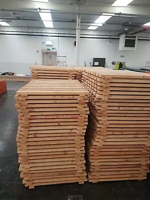 £26 • Buy Pallet Racking Slatted Decking Boards Wood 900mm X 1320mm 