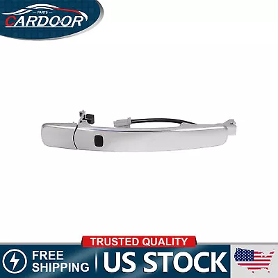 For Nissan For Murano 03-07 Exterior Chrome Door Handle Smart Entry Front Right • $23.27