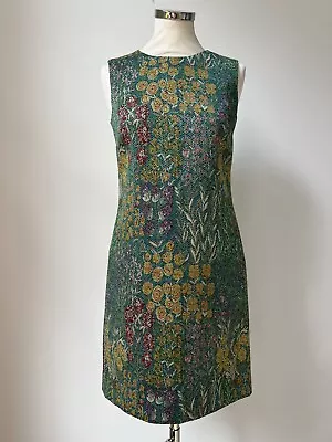 Stylish Immaculate Hobbs UK 8 Tapestry Fabric Floral Pencil Dress Lined Used VGC • £35