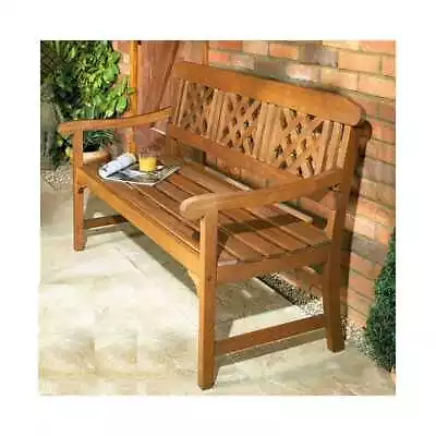 3 Seater Garden Bench Hardwood • £149.99