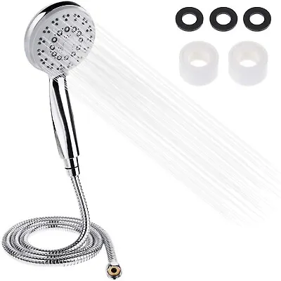 £17.97 • Buy Shower Head To Replace Grohe, Mira, Triton Aqualisa And Others With Hose  