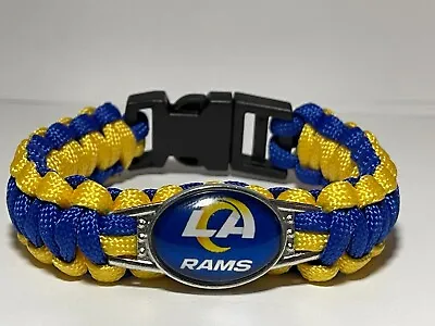 Los Angeles Rams NFL Paracord Bracelet NEW Free Shipping!! • $8.95