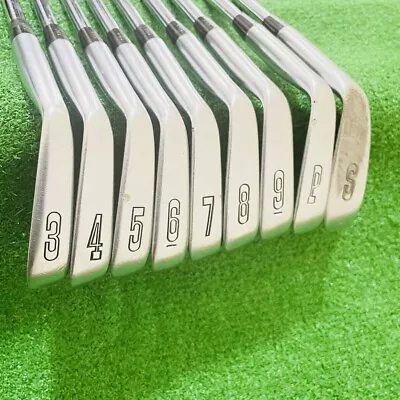 Mizuno Pro MS-11 9pcs 3-9+PW+SW Iron Set PRECISION FM6.5 Flex FM6.5 Steel Shaft • $370.88