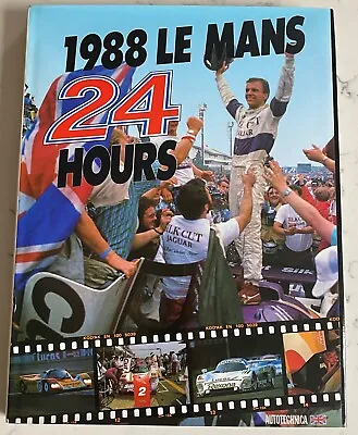 1988 LE MANS 24 HOURS YEARBOOK ANNUAL Moity Teissedre • £75