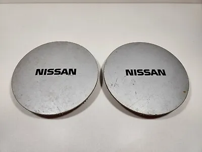 1989 1990 Nissan Maxima Alloy Wheel Centre Caps Genuine Used Pair 40315-94E00 • $29