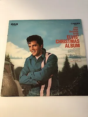 Vintage 1970 Elvis Presley Vinyl LP Record - Elvis’ Christmas Album • $11.99
