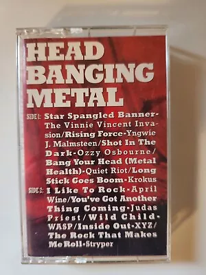 Head Banging Metal Compilation Cassette • $2